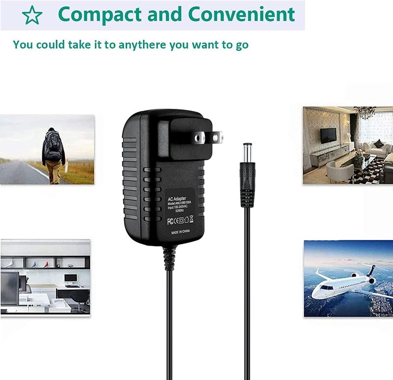 guy-tech AC Adapter Compatible with Swingline Optima 20 & 48207 Electric Staplers, 100-240V Worldwide, Proprietary DC Connector, Black, 1 Count - Image 5